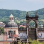 Italien - Blick vom Rosengarten über die Stadt Decin