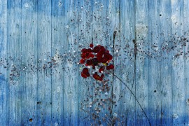Nagel die Wand