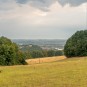 Blick auf Pirna und auf 3 Gewitter