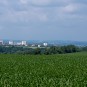 Blick zur Skyline von Pirna